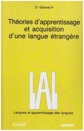 Théories d'apprentissage et acquisition d'une langue étrangère