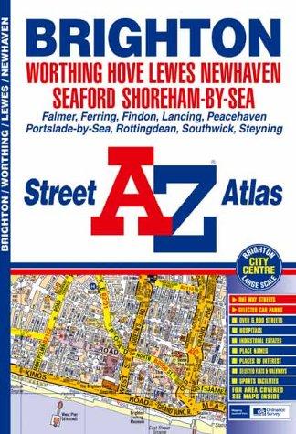 A-Z Brighton and Worthing Street Atlas (Street Maps & Atlases)