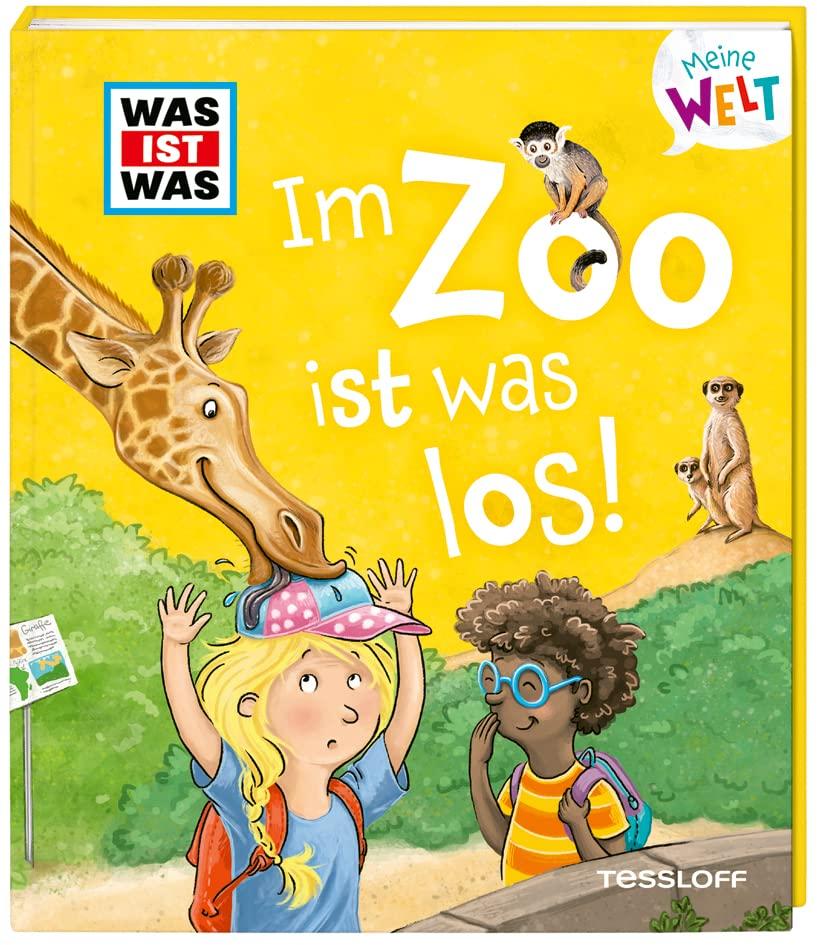 WAS IST WAS Meine Welt Band 8. Im Zoo ist was los! Vorlesebuch mit Klappen für Kinder ab 2 Jahren