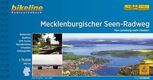 Mecklenburgischer Seen-Radweg: Von Lüneburg nach Usedom. 1:75.000, 660 km, wetterfest/reißfest, GPS-Tracks Download, LiveUpdate (Bikeline Radtourenbücher)