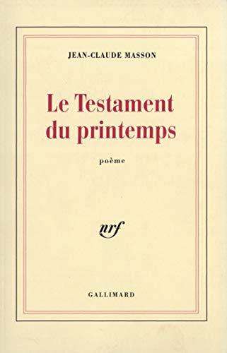 Le Testament du printemps