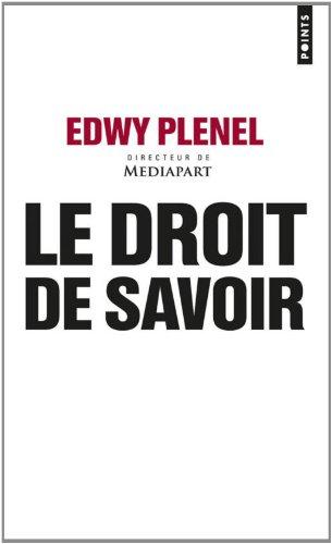 Le droit de savoir