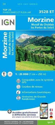 Morzine / Massif du Chablais 1 : 25 000