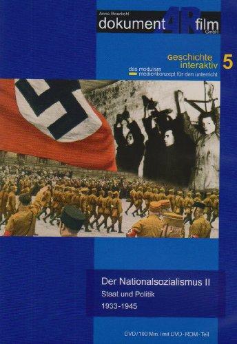 Der Nationalsozialismus II - Staat und Politik 1933-1945, 1 DVD-Video