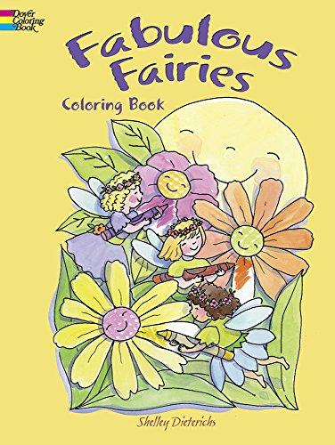 Fabulous Fairies Coloring Book (Dover Coloring Books)