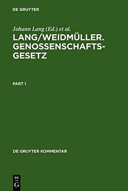 Genossenschaftsgesetz: (Gesetz, betreffend Erwerbs- und Wirtschaftsgenossenschaften).