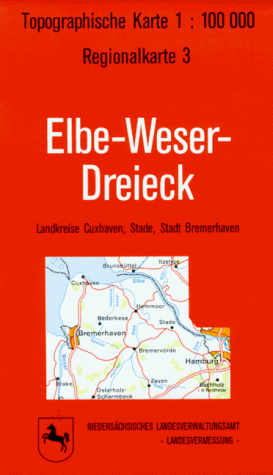 Topographische Sonderkarten Niedersachsen. Sonderblattschnitte auf der Grundlage der amtlichen topographischen Karten, meistens grösseres ... Cuxhaven, Stade, Stadt Bremerhaven: CR 3