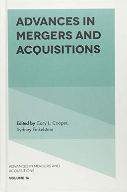 Advances in Mergers and Acquisitions