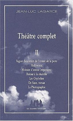 Théâtre complet. Vol. 2