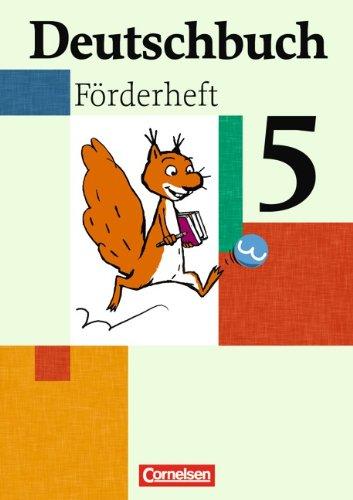 Deutschbuch - Fördermaterial - zu allen Ausgaben: 5. Schuljahr - Förderheft