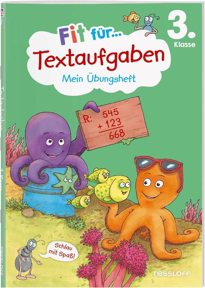 Fit für Textaufgaben 3. Klasse. Mein Übungsheft: Textaufgaben sicher lösen (Fit für die Schule Mein Übungsheft)