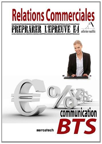 Relations commerciales en BTS COMMUNICATION