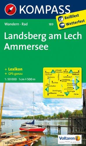 Landsberg am Lech - Ammersee: Wanderkarte mit Kurzführer und Radwegen. GPS-genau. 1:50000