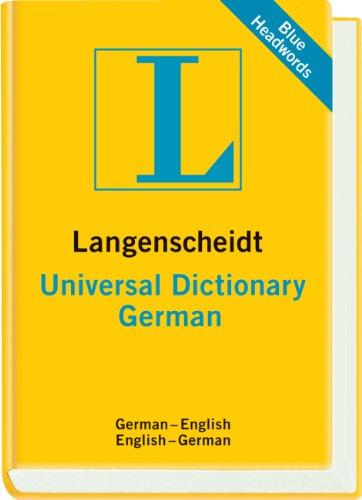 Langenscheidt Universal Dictionary German: Deutsch-Englisch/Englisch-Deutsch