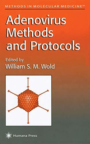 Adenovirus Methods and Protocols (Methods in Molecular Medicine, 21)