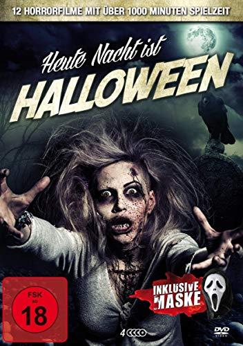 Heute Nacht ist Halloween - Box Edition mit Horror-Maske (4 DVDs mit 12 Filmen)