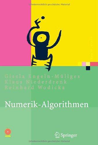 Numerik-Algorithmen: Verfahren, Beispiele, Anwendungen, 2CD-ROMs