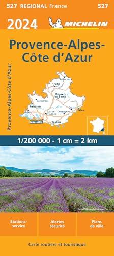 PROVENCE CÔTE D'AZUR 10527 2024: wegenkaart schaal 1:200.000 (Regionale kaarten Michelin)