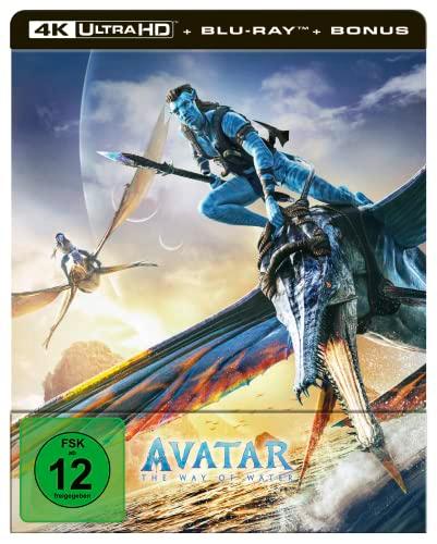 Avatar - The Way of Water - Steelbook (4K Ultra HD) (+ Blu-ray) (+ Bonus-Blu-ray)