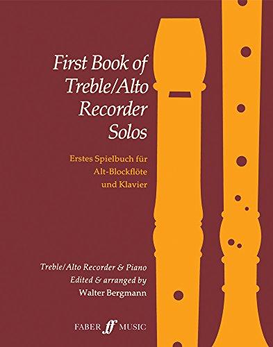 First Book Treble/Alto Recorder Solos