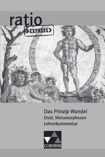 Das Prinzip Wandel, Lehrerkommentar, CD-ROM Ovid, Metamorphosen