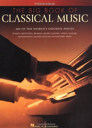 The Big Book Of Classical Music Pf