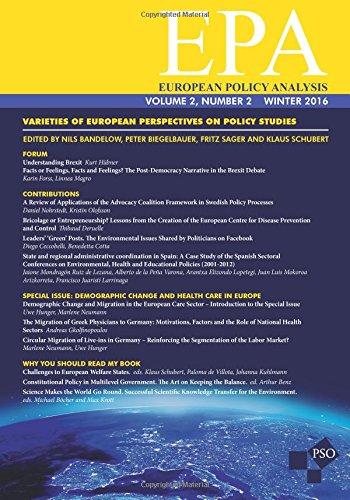 European Policy Analysis 2.2, Fall 2016