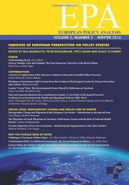 European Policy Analysis 2.2, Fall 2016