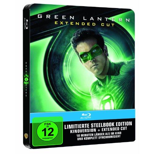 Green Lantern Steelbook Extended Cut  (exklusiv bei Amazon.de) [Blu-ray]