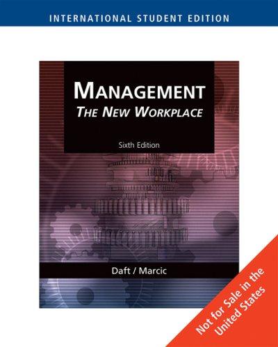 Management:The New Workplace, International Edition