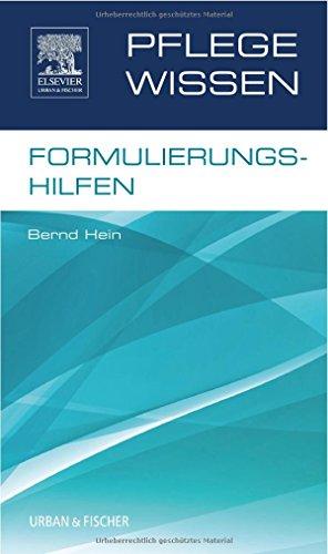 PflegeWissen, Formulierungshilfen