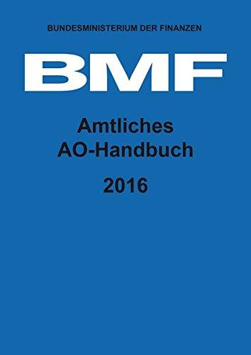 Amtliches AO-Handbuch 2016