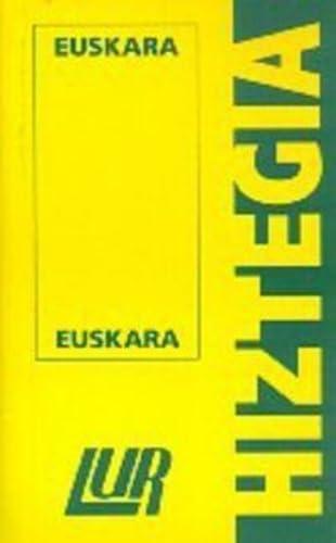 Lur Hiztegia (txikia) Euskara/euskara