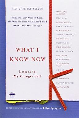 What I Know Now: Letters to My Younger Self