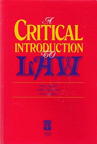 Critical Introduction to Law