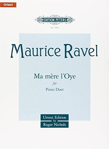 Ma mère l'Oye: 5 pièces enfantines pour Mimie et Jean Godebski / Für Klavier Vierhändig