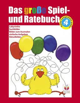 Das große Spiel- und Ratebuch ab 4