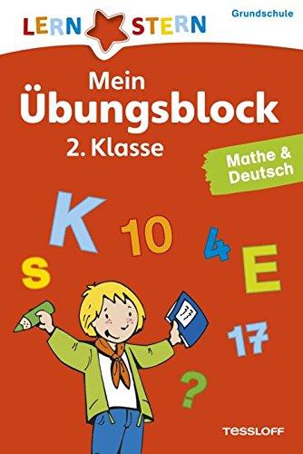 Lernstern: Mein Übungsblock 2. Klasse. Mathe & Deutsch