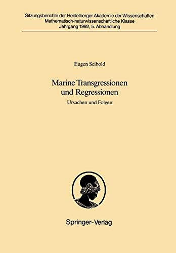 Marine Transgressionen und Regressionen. Ursachen und Folgen