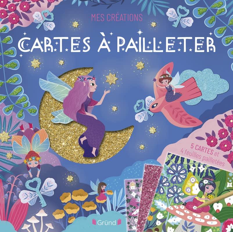 Cartes à pailleter