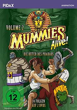 Mummies Alive - Die Hüter des Pharaos, Vol. 2 / 14 weitere Folgen der Kult-Zeichentrickserie (Pidax Animation) [2 DVDs]