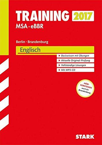 Training Mittlerer Schulabschluss Berlin - Englisch mit MP3-CD