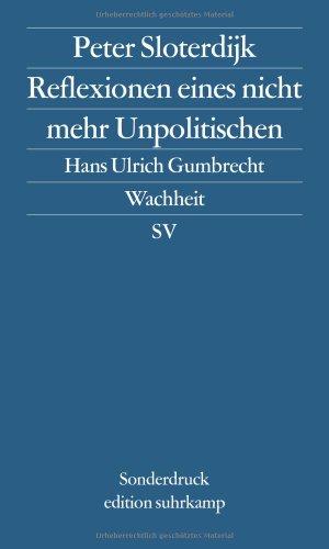 Reflexionen eines nicht mehr Unpolitischen (edition suhrkamp)