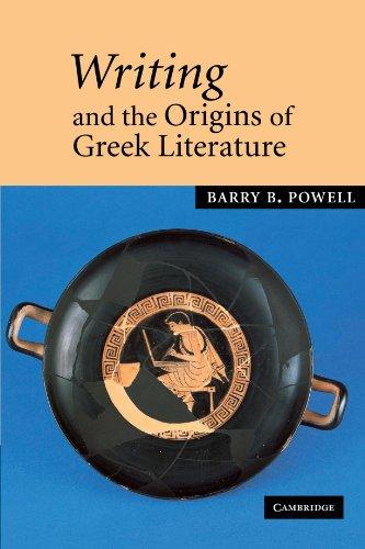 Writing and the Origins of Greek Literature