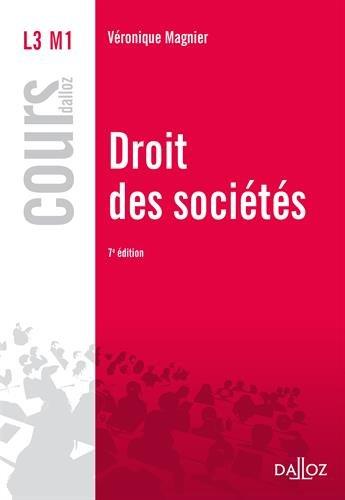 Droit des sociétés : L3, M1