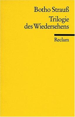 Trilogie des Wiedersehens: Theaterstück