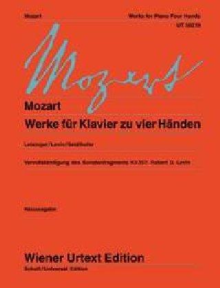 Werke für Klavier zu vier Händen: Nach den Quellen herausgegeben.. Klavier 4-händig. (Wiener Urtext Edition)