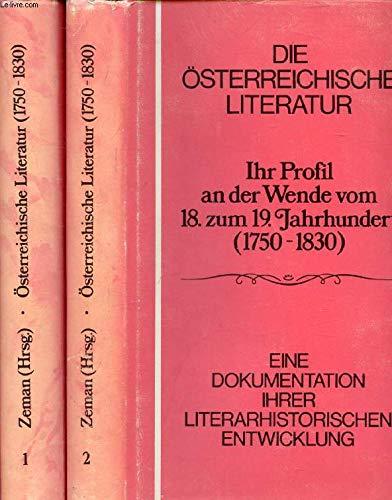 Die Österreichische Literatur.