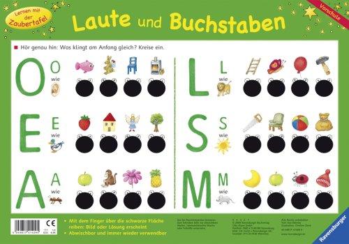 Lernen mit der Zaubertafel: Laute und Buchstaben