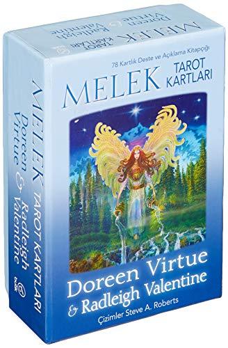 Melek Tarot Kartlari: 78 Kartlik Deste ve Aciklama Kitapcigi